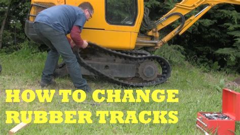 how do i widen the tracks on mini digger|how to widen tracks on a mini.